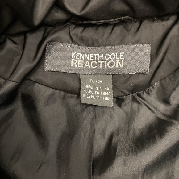 Kenneth Cole Jacket Women Puffer Duck Down Feather Quilted Long Coat Black SMALL - Picture 4 of 12